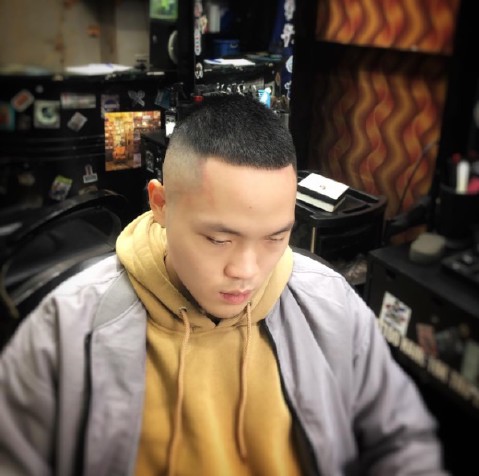 Buzz cut có hợp với mặt béo không?