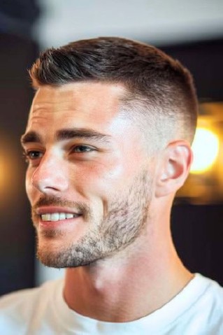 Tóc crew cut ngắn đẹp gọn gàng phù hợp mọi khuôn mặt