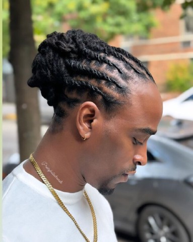Tóc man bun có hợp với trán cao không?