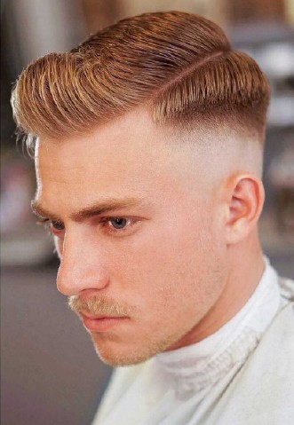 Pompadour kết hợp undercut đẹp nam tính hiện đại