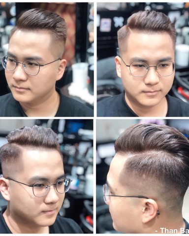 Undercut fade đẹp hiện đại chuẩn barber style